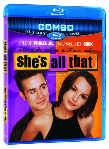 Rachael Leigh Cook and Freddie Prinze Jr. in She's All That (1999)