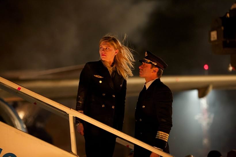 Vladimir Mashkov and Agne Grudyte in Flight Crew (2016)