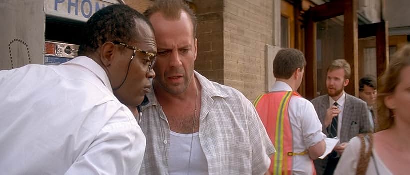 Samuel L. Jackson and Bruce Willis in Die Hard with a Vengeance (1995)