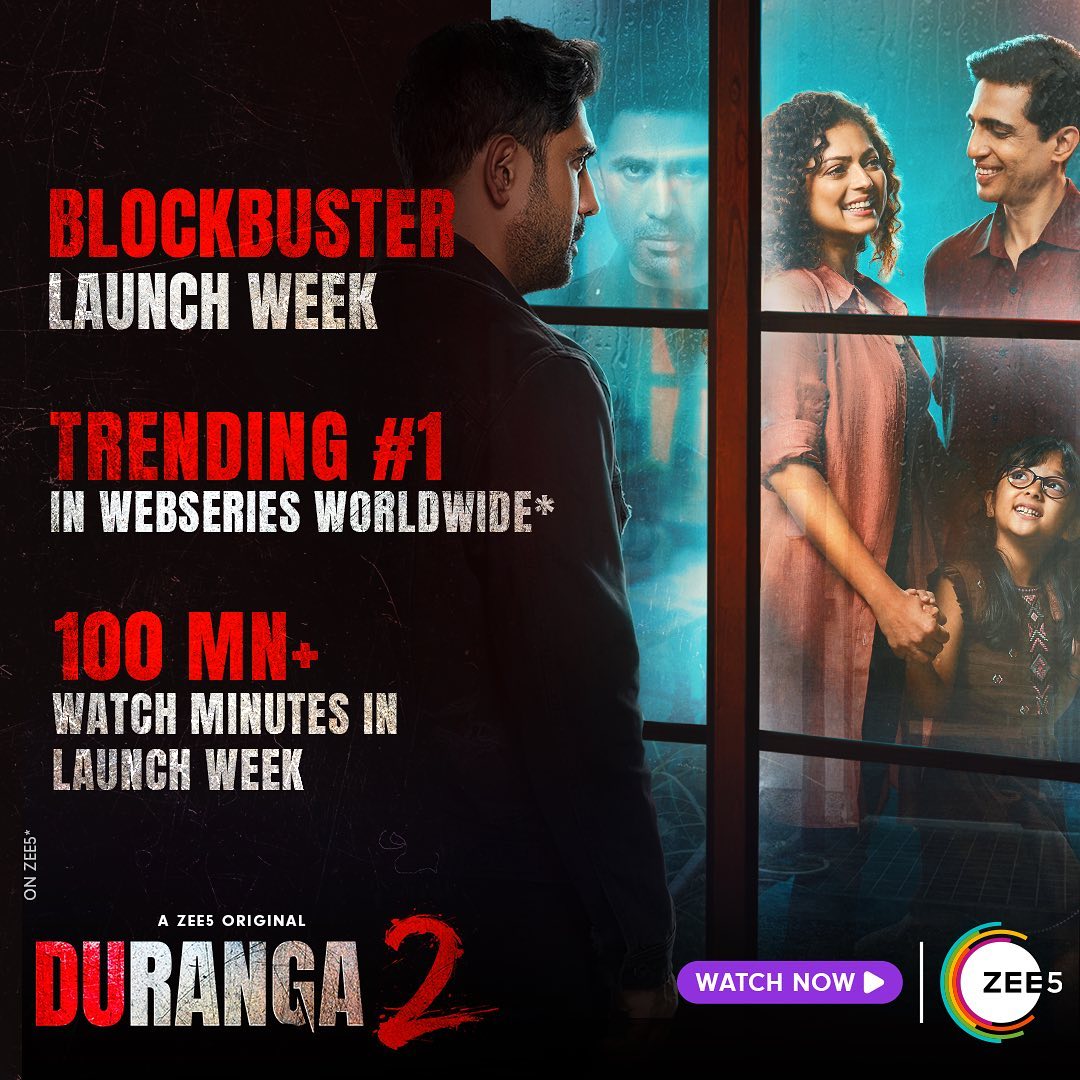 Hera Mishra, Amit Sadh, Gulshan Devaiah, and Drashti Dhami in Duranga (2022)