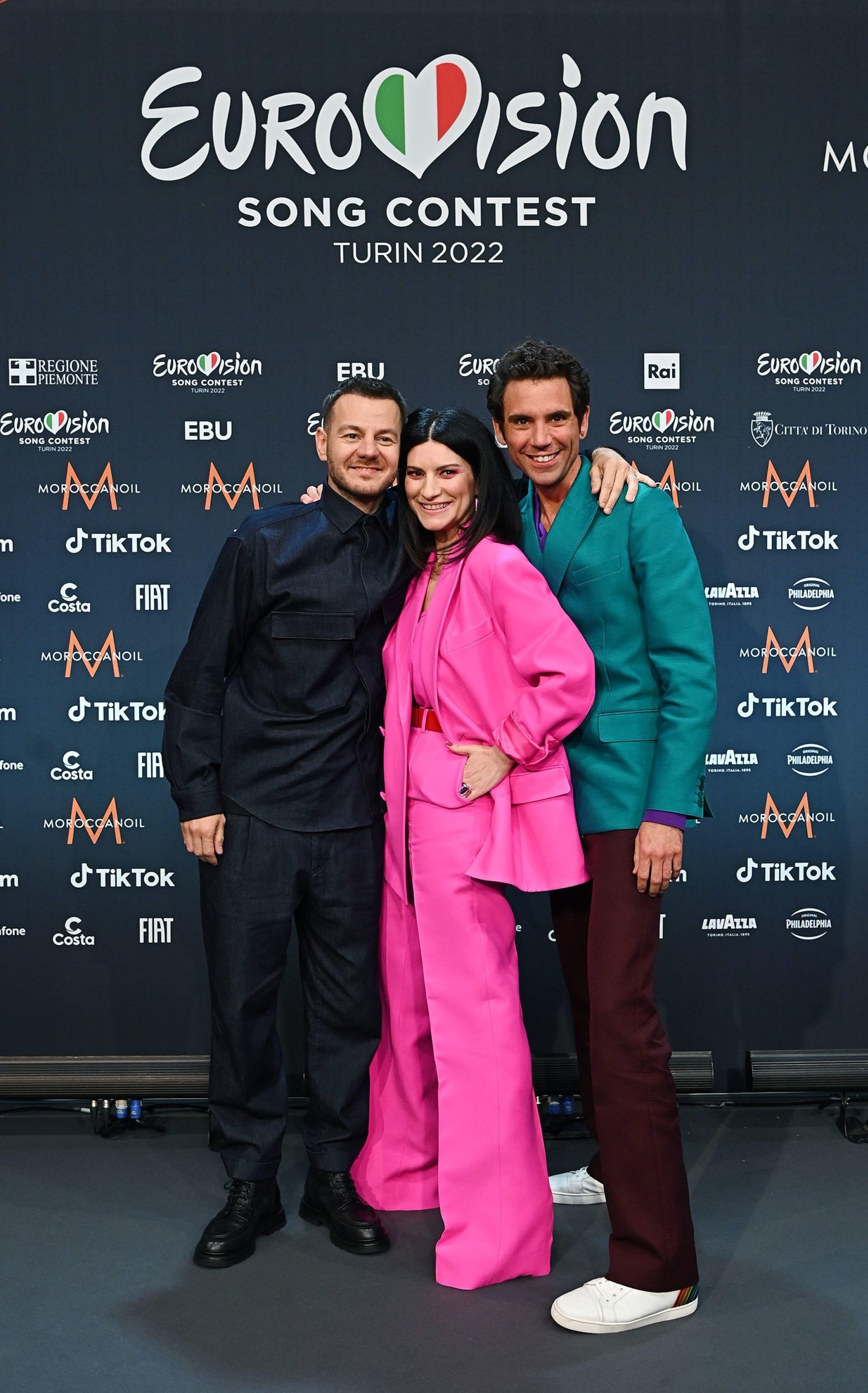 Laura Pausini, Alessandro Cattelan, and Mika in Eurovision Song Contest Turin 2022 (2022)