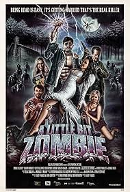 Yan-Kay Crystal Lowe, Stephen McHattie, Shawn Roberts, Kristopher Turner, Kristen Hager, and Emilie Ullerup in A Little Bit Zombie (2012)