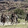 Brendan Fraser, Christopher McDonald, Joe Egender, and Stephen Monroe Taylor in Texas Rising (2015)