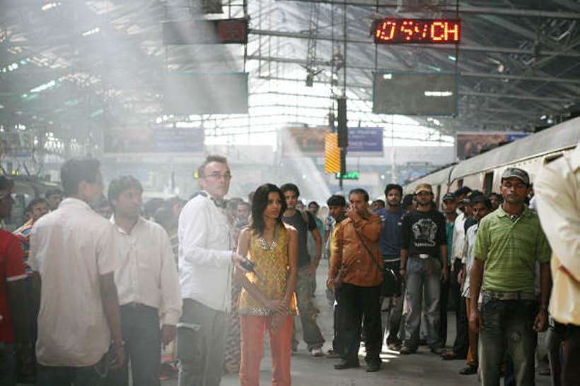 Danny Boyle and Freida Pinto in Slumdog Millionaire (2008)