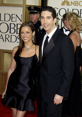 David Schwimmer and Carla Alapont