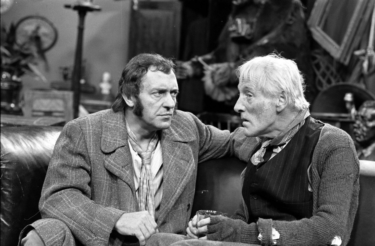 Wilfrid Brambell and Harry H. Corbett in Steptoe and Son (1962)