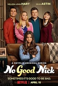 Sean Astin, Melissa Joan Hart, Kalama Epstein, Siena Agudong, and Lauren Lindsey Donzis in No Good Nick (2019)