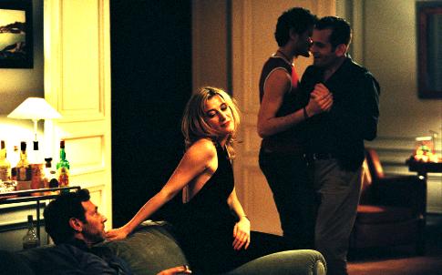 Valeria Bruni Tedeschi, Antoine Chappey, Stéphane Freiss, and Marc Ruchmann in Five Times Two (2004)