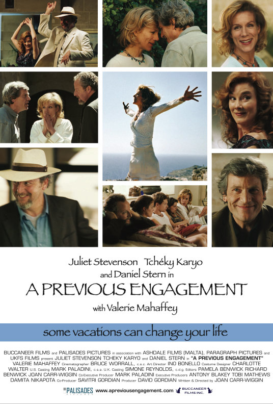 Tchéky Karyo, Valerie Mahaffey, Daniel Stern, Juliet Stevenson, Elizabeth Whitmere, Simon Woods, and Claire Brosseau in A Previous Engagement (2008)