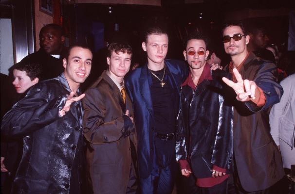 Nick Carter, Howie Dorough, Brian Littrell, A.J. McLean, Kevin Scott Richardson, and Backstreet Boys