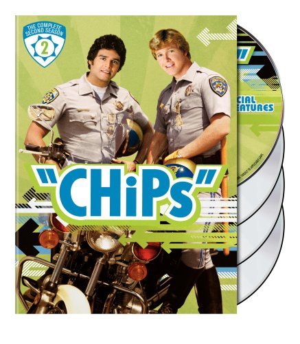 Erik Estrada and Larry Wilcox in CHiPs (1977)