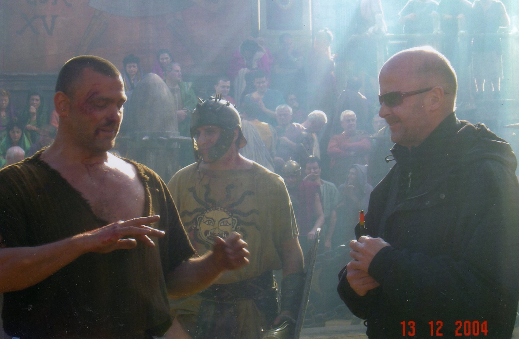 R-L Kieron Phipps, Ray Stevenson. Rome, Rome Series 1 2004