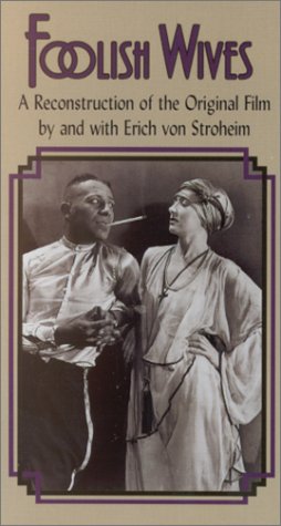 Erich von Stroheim and Mae Busch in Foolish Wives (1922)