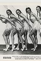 Dorothy Bailer, Lucille Byron, Martha Carroll, Harriette Haddon, and Dorothy Stevens in Man from Oklahoma (1945)