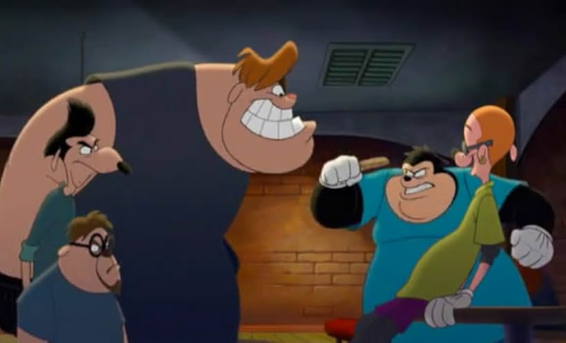 Pauly Shore, Brad Garrett, and Rob Paulsen in An Extremely Goofy Movie (2000)