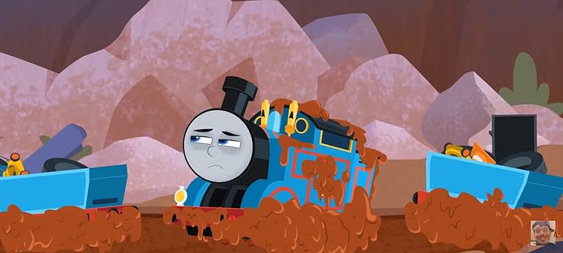 Aaron Barashi and Meesha Contreras in Thomas & Friends: All Engines Go (2021)