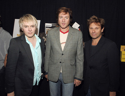 Nick Rhodes, Duran Duran, Simon Le Bon, and Roger Taylor