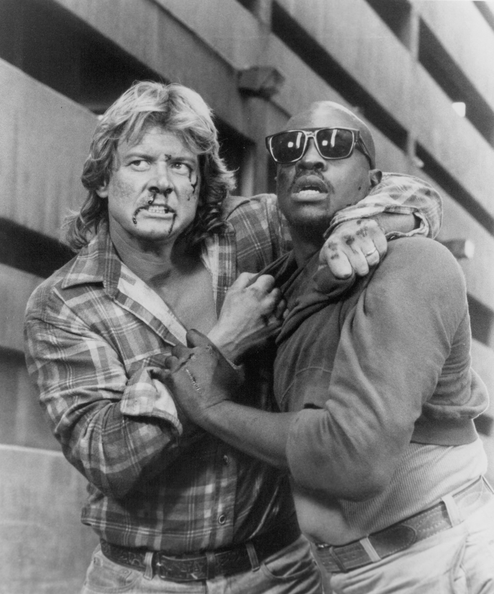 Keith David and Roddy Piper in They Live (1988)