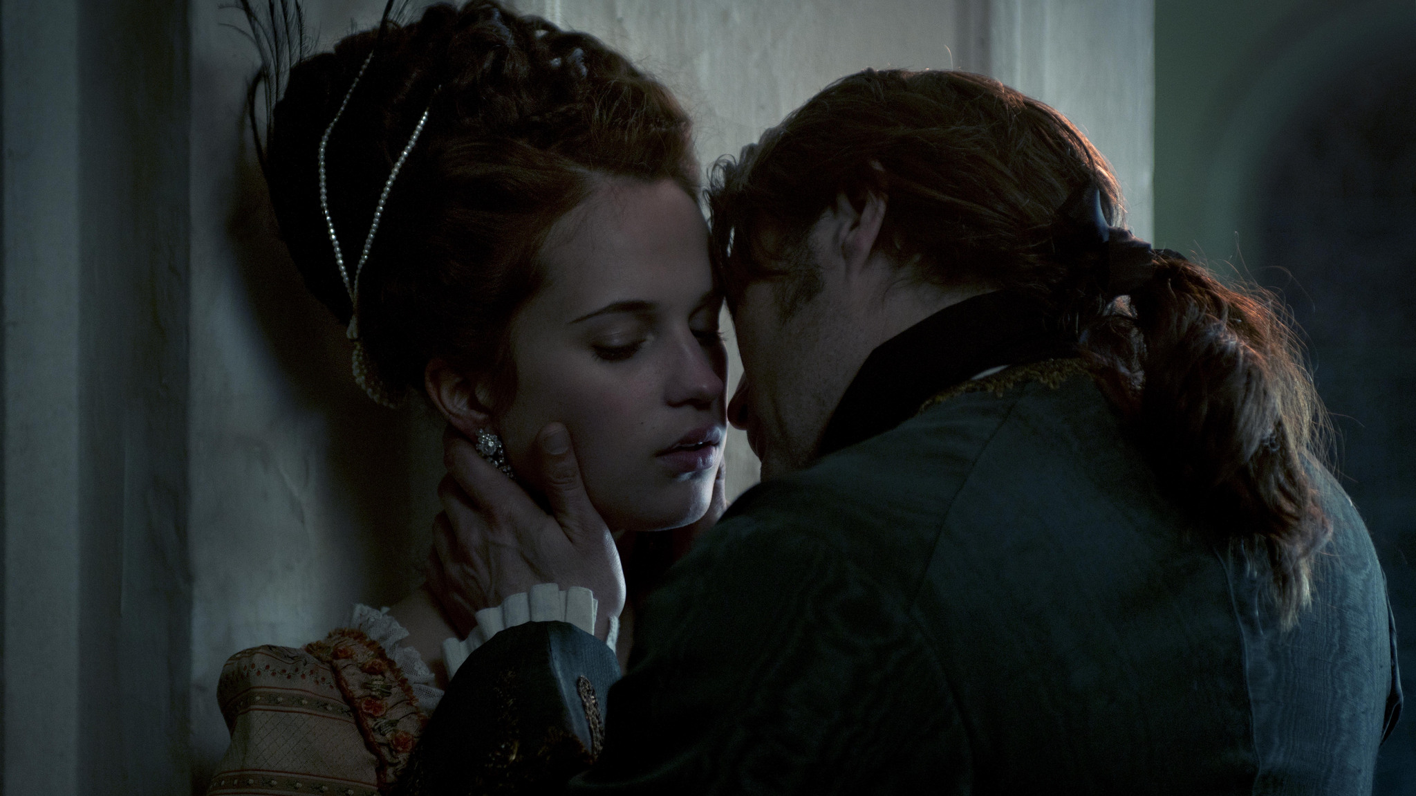 Mads Mikkelsen and Alicia Vikander in A Royal Affair (2012)