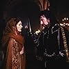 Alan Rickman and Mary Elizabeth Mastrantonio in Robin Hood: Prince of Thieves (1991)