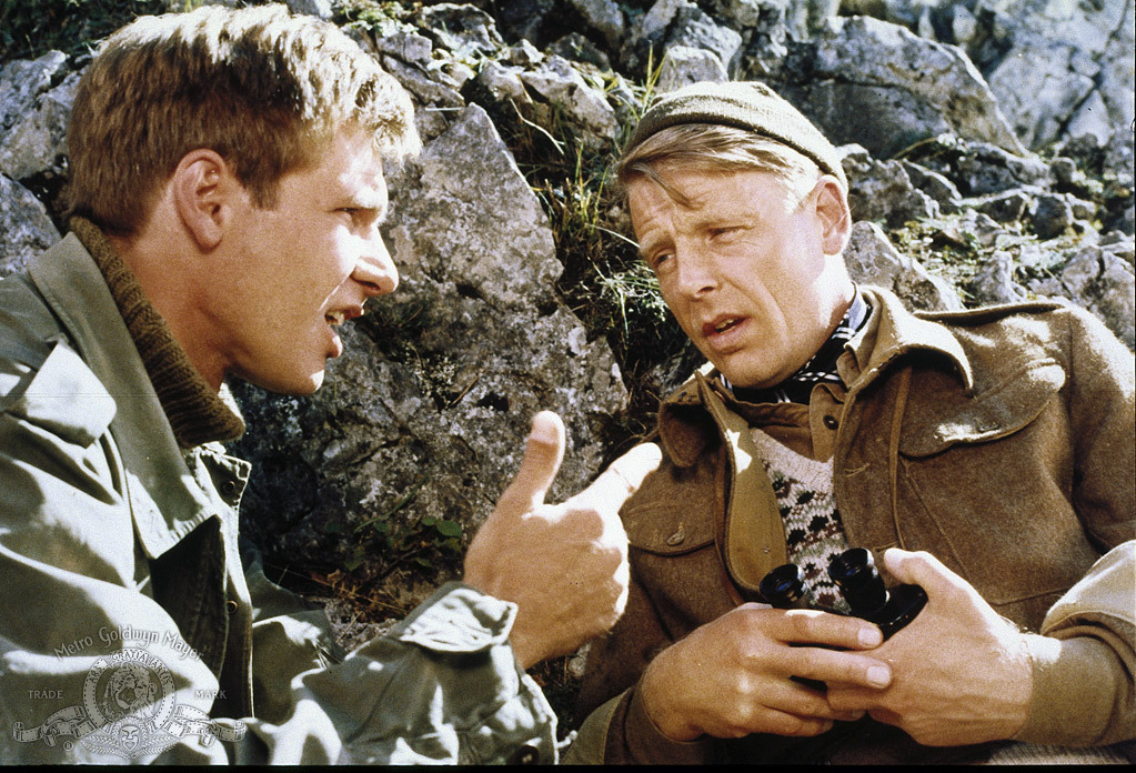 Harrison Ford and Edward Fox in Force 10 from Navarone (1978)