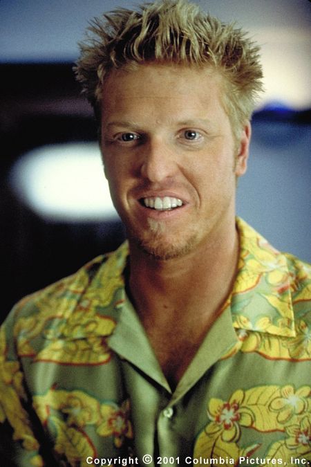 Jake Busey plays Kyle, a notorious womanizer