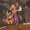 Mandy Moore and Zachary Levi in Tangled (2010)