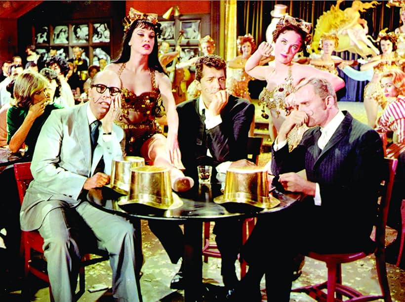 Dean Martin, Frank Gorshin, Bernard West, and Tony Springer in Bells Are Ringing (1960)