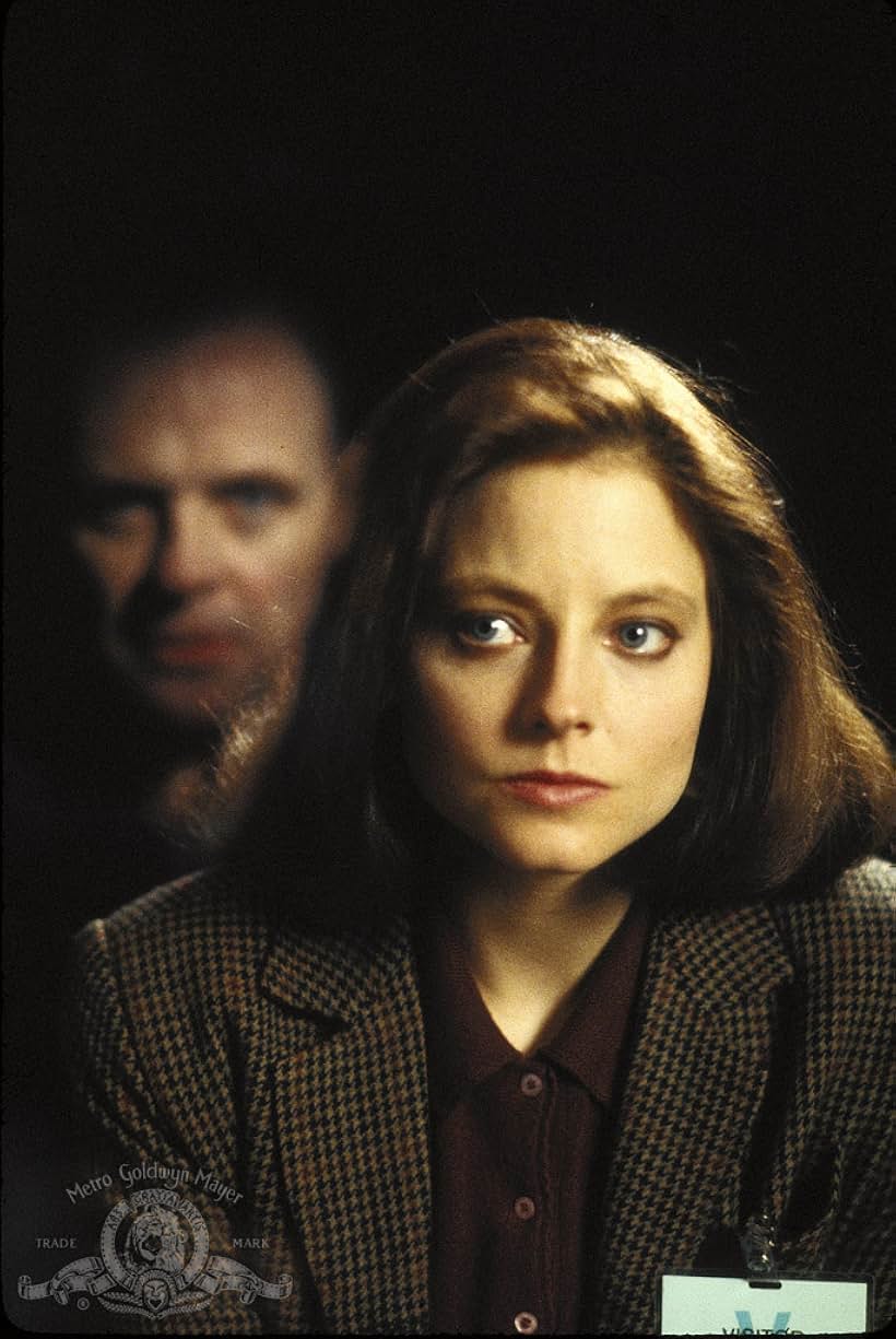 Jodie Foster and Anthony Hopkins in The Silence of the Lambs (1991)