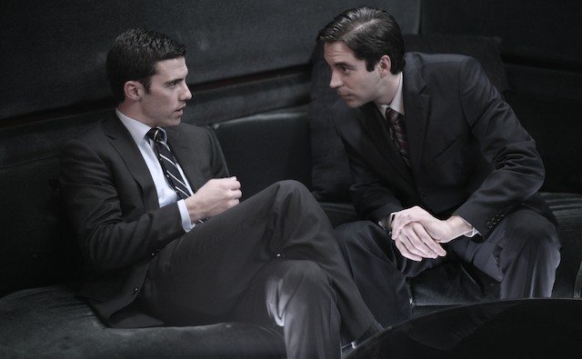 Film stars Milo Ventimiglia (left) and Rhys Coiro (right) in Order of Chaos