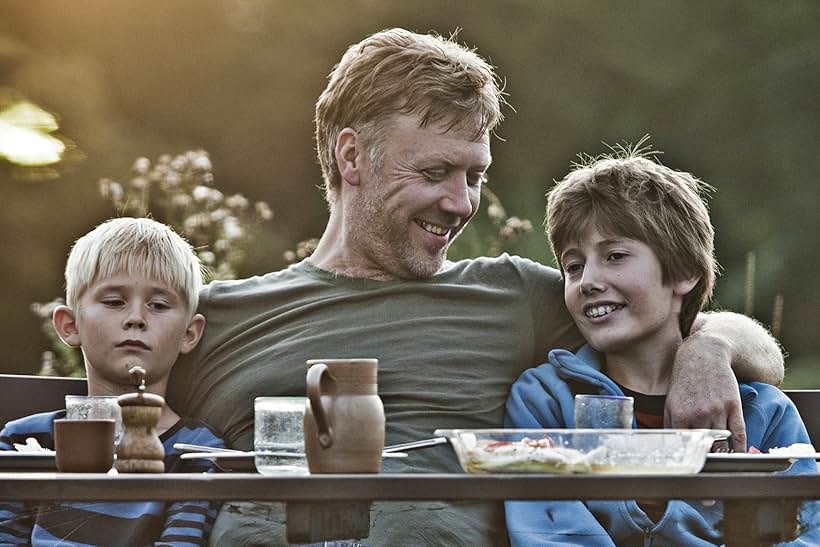 Mikael Persbrandt, Toke Lars Bjarke, and Markus Rygaard in In a Better World (2010)