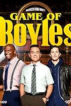 Terry Crews, Joe Lo Truglio, and Andy Samberg in Game of Boyles (2021)