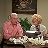 Georgia Engel and Ted Knight in Mary Tyler Moore (1970)