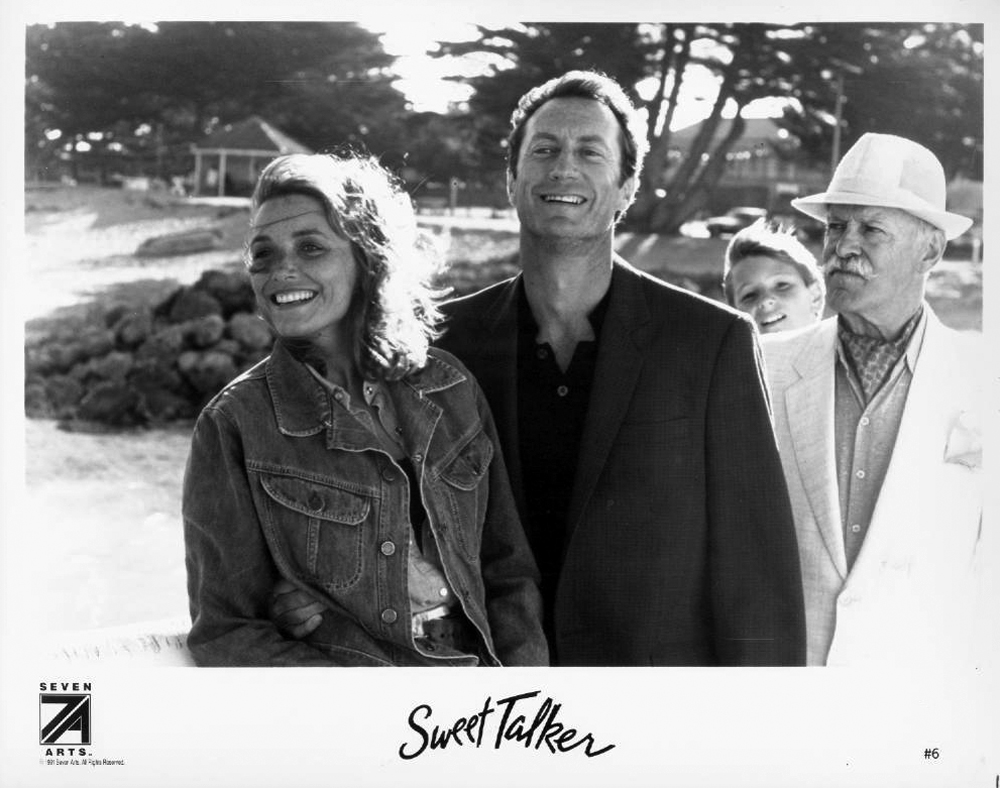 Karen Allen, Bryan Brown, Bill Kerr, and Justin Rosniak in Sweet Talker (1991)