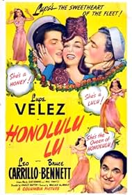 Bruce Bennett, Leo Carrillo, Forrest Tucker, and Lupe Velez in Honolulu Lu (1941)