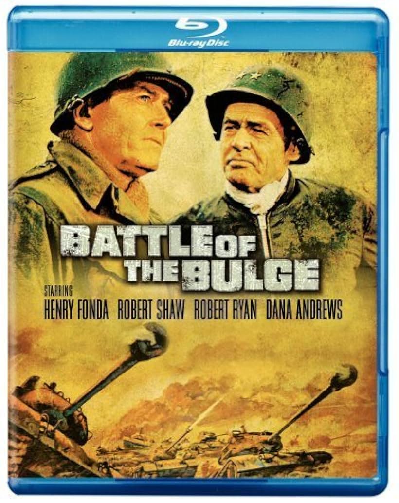 Henry Fonda and Robert Ryan in Battle of the Bulge (1965)