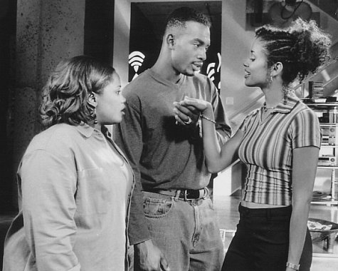 Bill Bellamy, Mari Morrow, and Natalie Desselle Reid in How to Be a Player (1997)