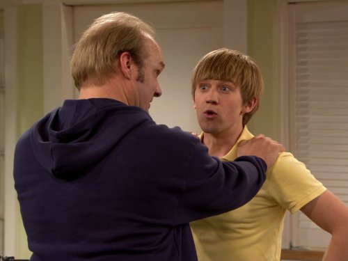 Eric Allan Kramer and Jason Dolley in Good Luck Charlie (2010)