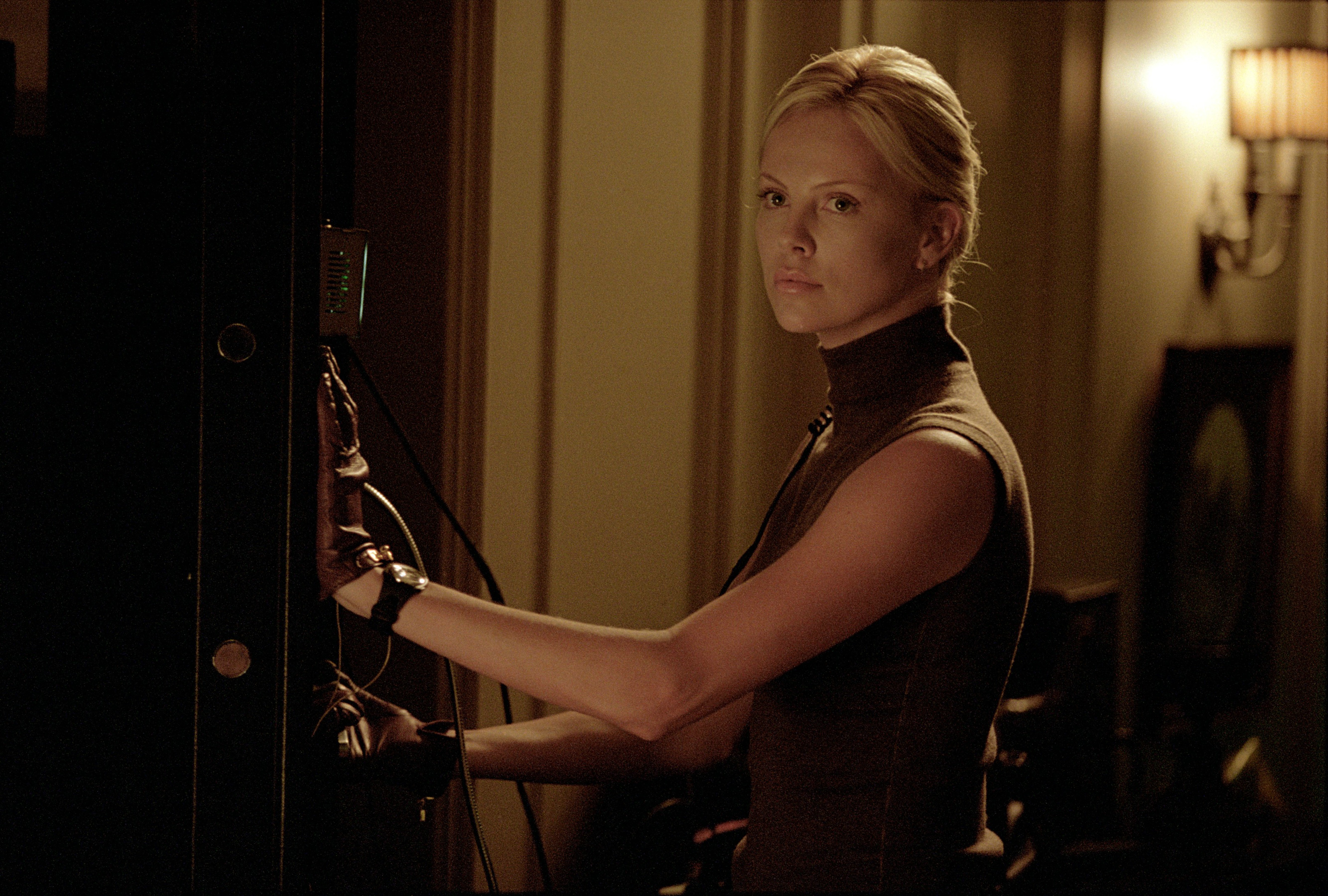 Charlize Theron in The Italian Job (2003)