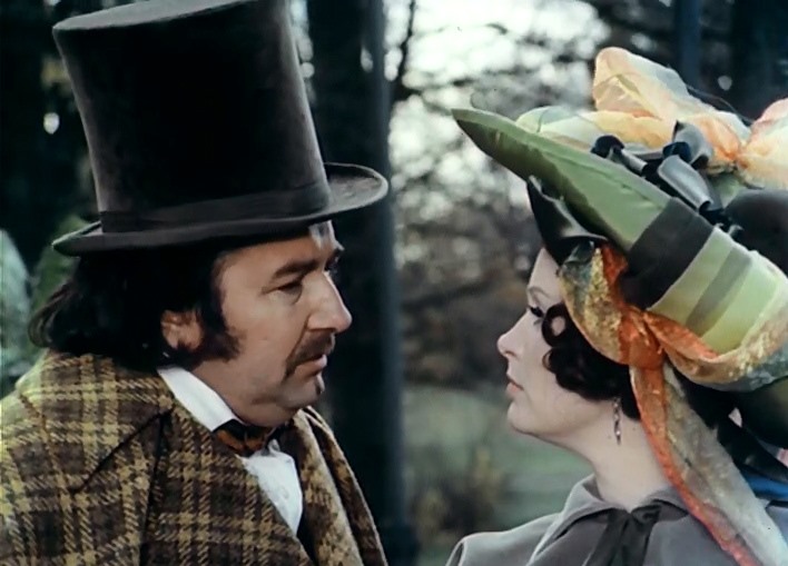 Pierre Meyrand and Beata Tyszkiewicz in Wielka milosc Balzaka (1973)