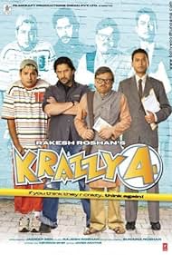 Arshad Warsi, Irrfan Khan, Suresh Menon, and Rajpal Naurang Yadav in Krazzy 4 (2008)