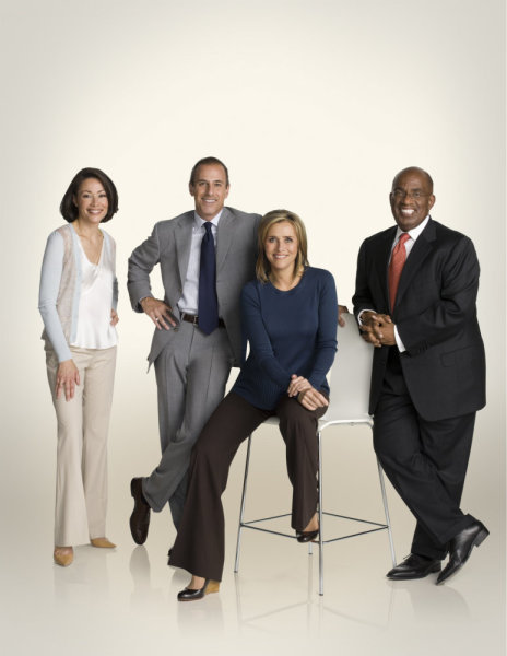 Matt Lauer, Ann Curry, Al Roker, and Meredith Vieira in Today (1952)