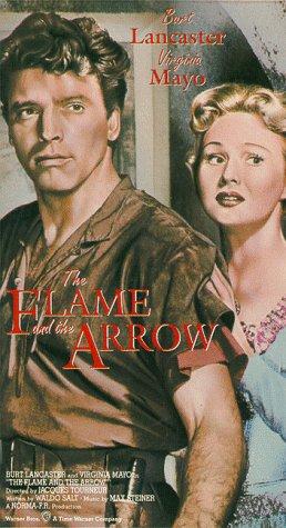 Burt Lancaster and Virginia Mayo in The Flame and the Arrow (1950)