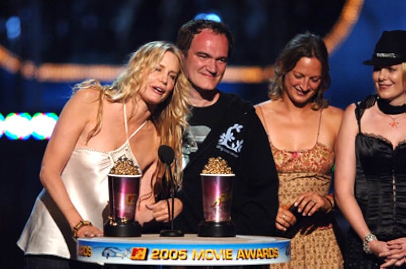 Quentin Tarantino, Daryl Hannah, Monica Staggs, and Zoë Bell at an event for 2005 MTV Movie Awards (2005)