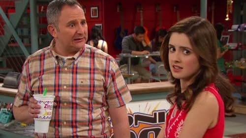 Andy Milder and Laura Marano in Austin & Ally (2011)