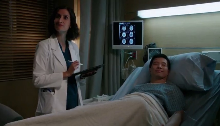 Grimm "Taming of the Wu" Sarah Siadat, Reggie Lee