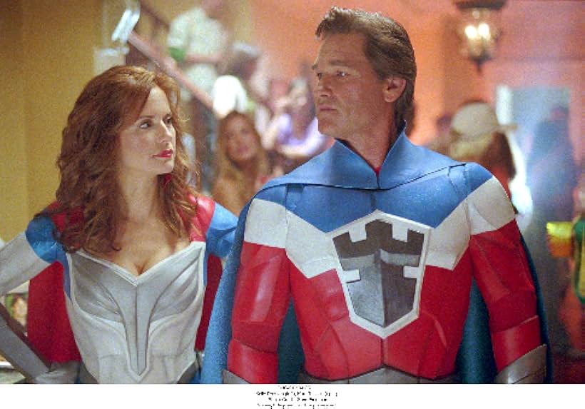 Kelly Preston and Kurt Russell in Sky High (2005)