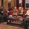 John Bluthal, Emma Chambers, James Fleet, Dawn French, Roger Lloyd Pack, Trevor Peacock, and Gary Waldhorn in The Vicar of Dibley (1994)