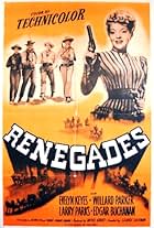 Jim Bannon, Evelyn Keyes, Willard Parker, Larry Parks, and Forrest Tucker in Renegades (1946)