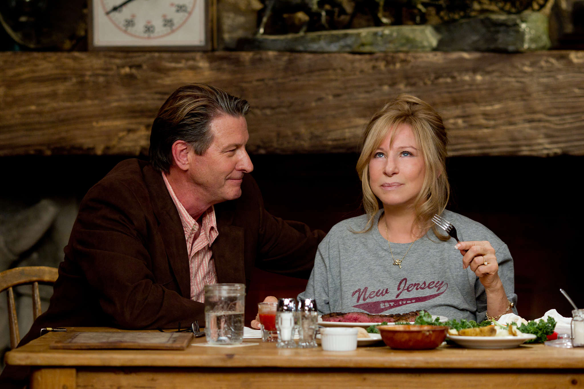 Barbra Streisand and Brett Cullen in The Guilt Trip (2012)